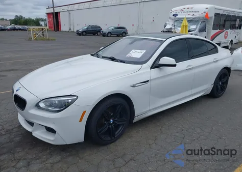 2014 BMW 640I Gran Coupe xDrive from USA, damaged, VIN WBA6B8C5XED452755